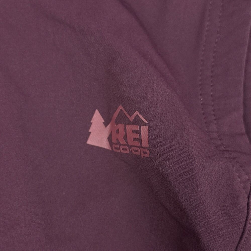 REI Co-op Vest Women's Size S Burgundy Full Zip Softshell Outdoor Hiking - Picture 6 of 10